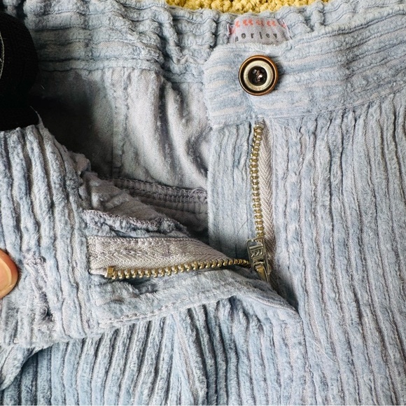 MORLEY girl's blue corded trouser corduroy ribbed wide leg pants D - Picture 6 of 9